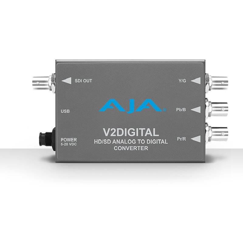 AJA V2Digital ANALOG TO SDI 模拟转数字微型转换器